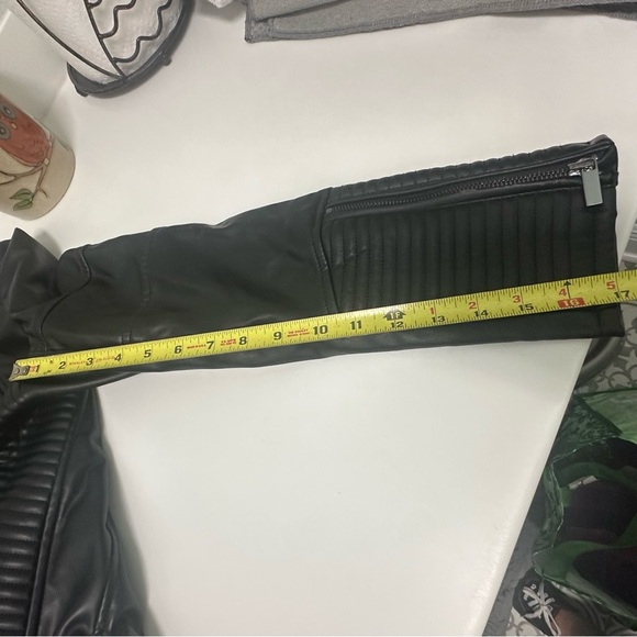 The Limited Faux Leather jacket PXL Moto BIKER Jacket - Picture 9 of 16